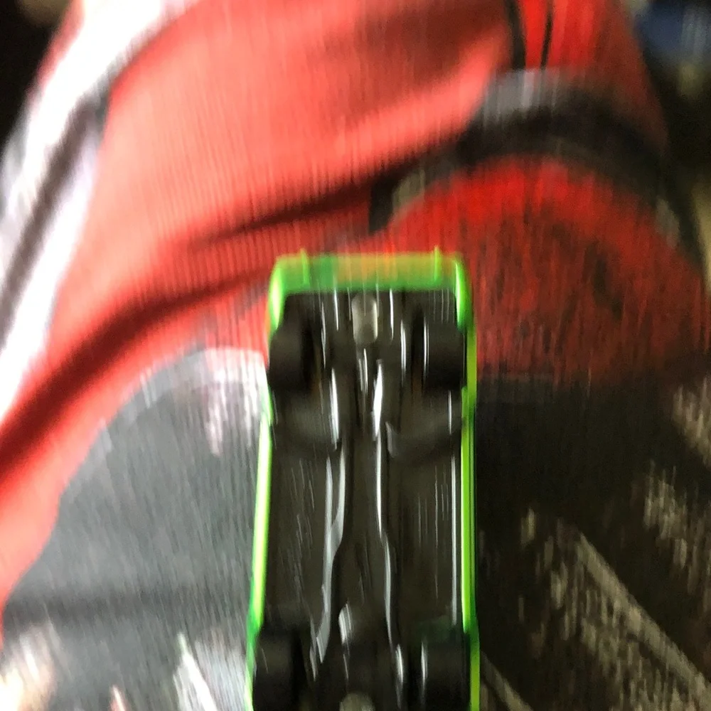 Green Toy Muscle Car Miniature